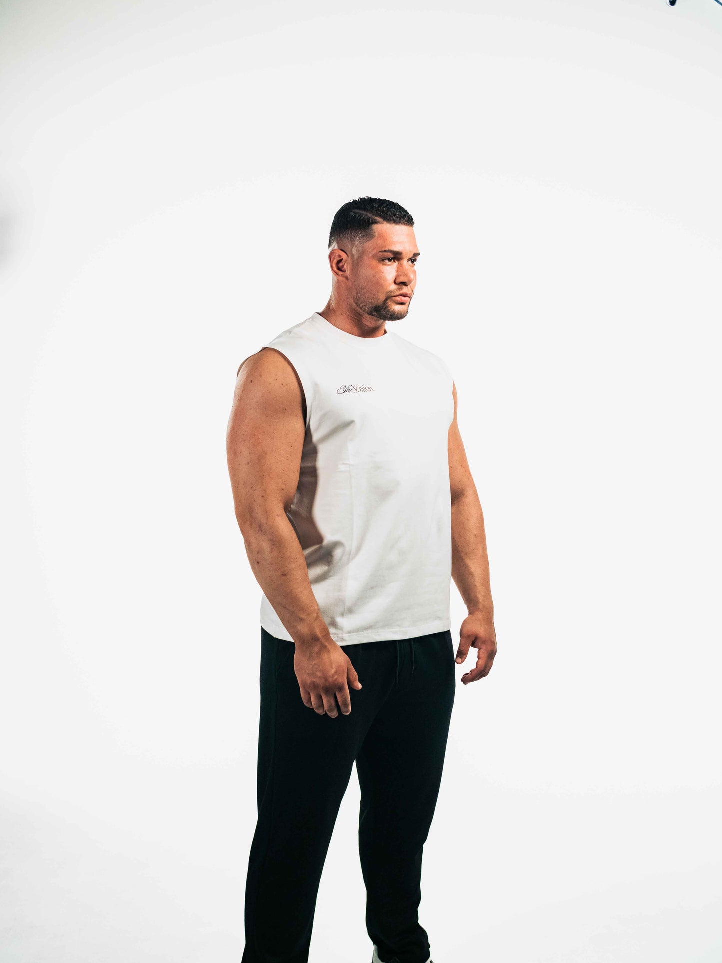 THE VISION MUSCLE FIT – WHITE EDITION