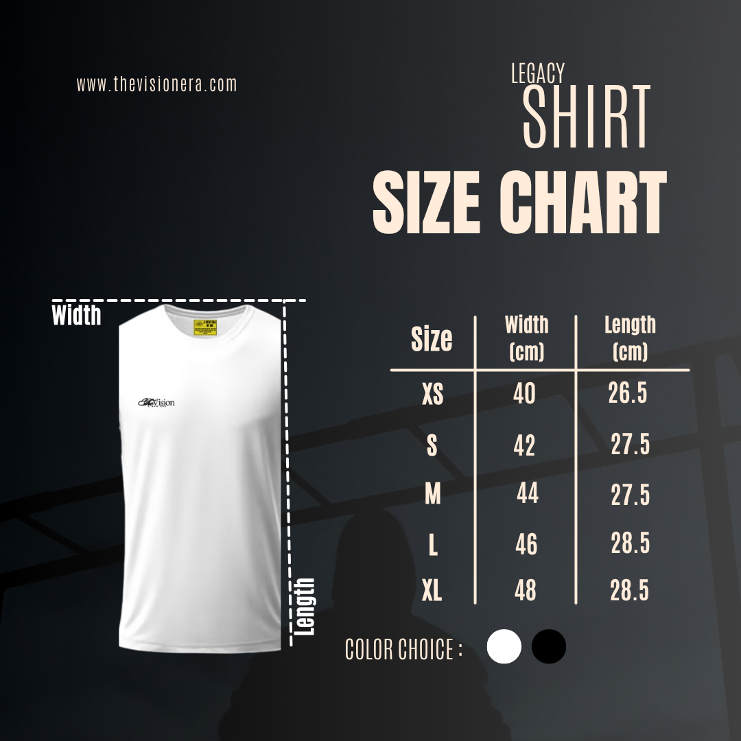 THE VISION MUSCLE FIT – WHITE EDITION
