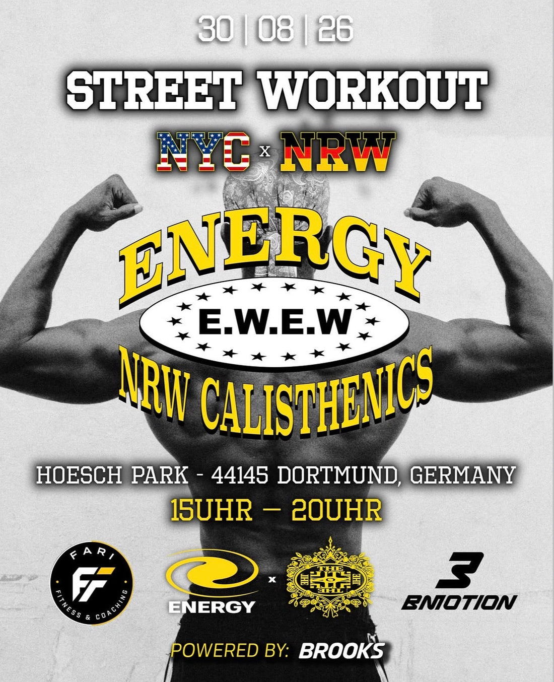 Calisthenics Event in Dortmund: Warum wir EWEW am 30.08. zusammenbringen