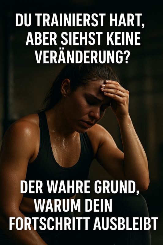 „Du trainierst hart, aber siehst keine Veränderung?“ – Der wahre Grund, warum dein Fortschritt ausbleibt