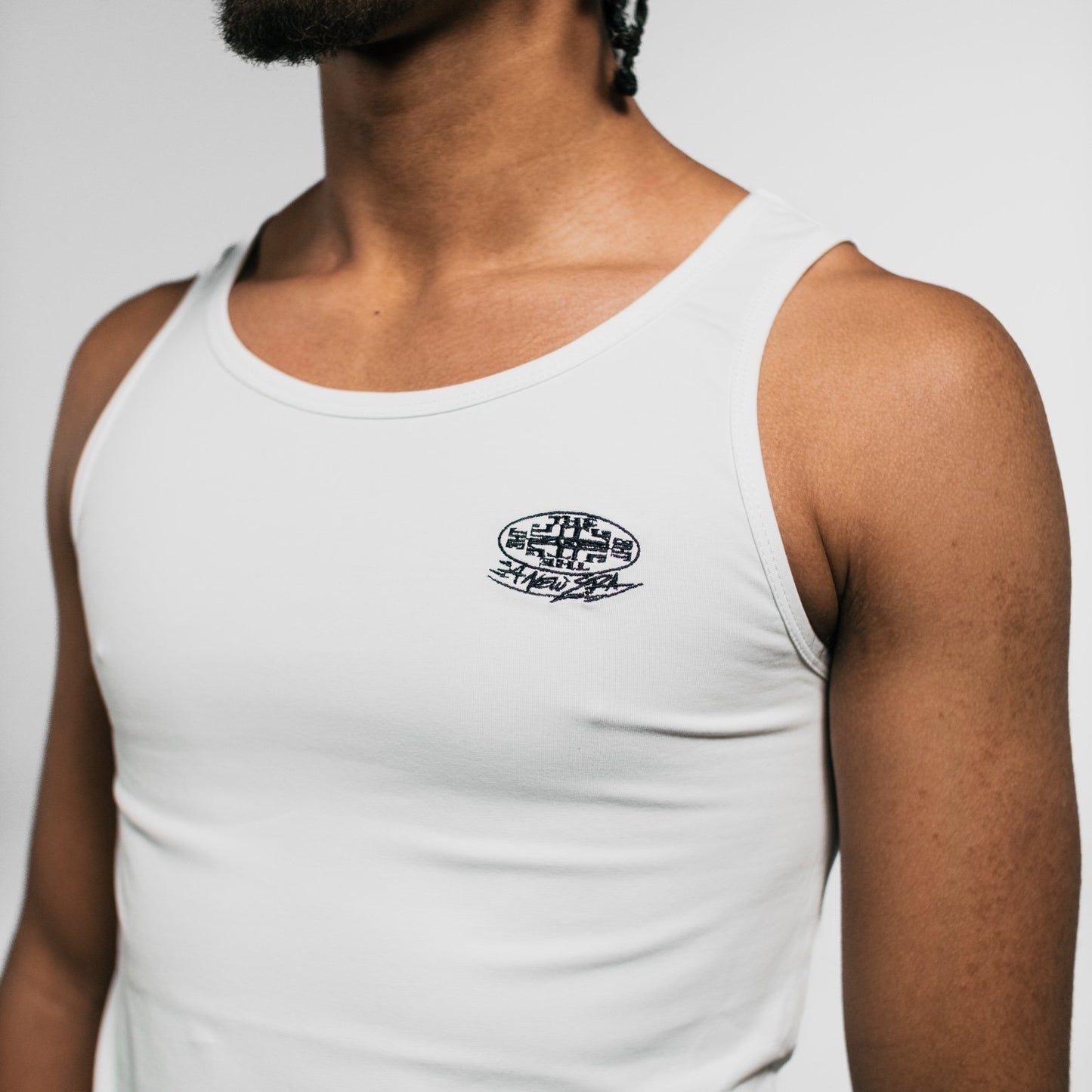 Premium White Vision Tank Top