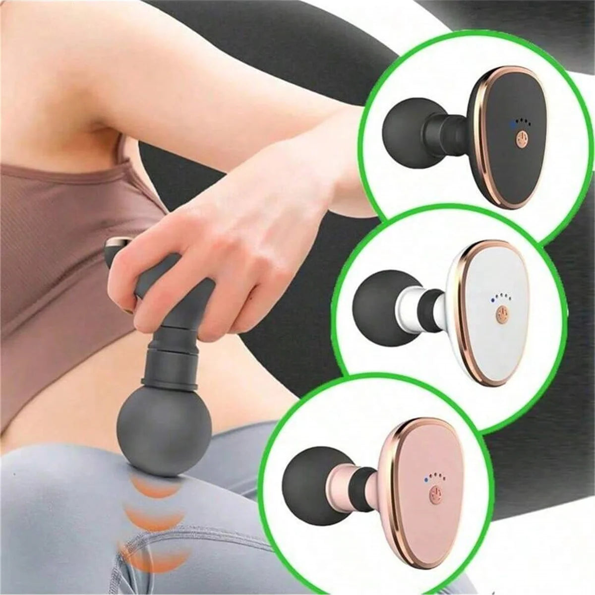 Mini Massage Gun – Elektrisches Muskelmassagegerät für Nacken & Rücken