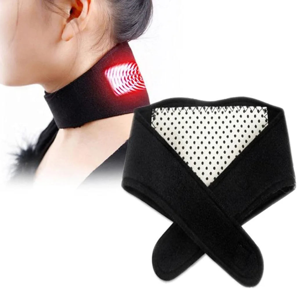 Selbstheizendes Nackenband für Erwachsene – Magnetische Nacken­therapie & Support