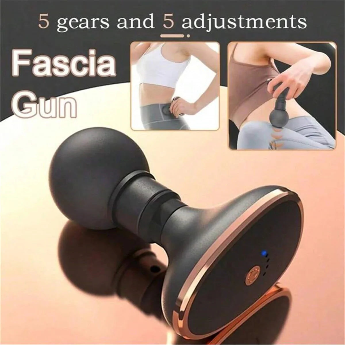 Mini Massage Gun – Elektrisches Muskelmassagegerät für Nacken & Rücken