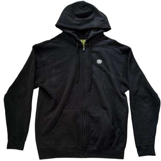 The Vision Hooded Sweat Jacket - Black